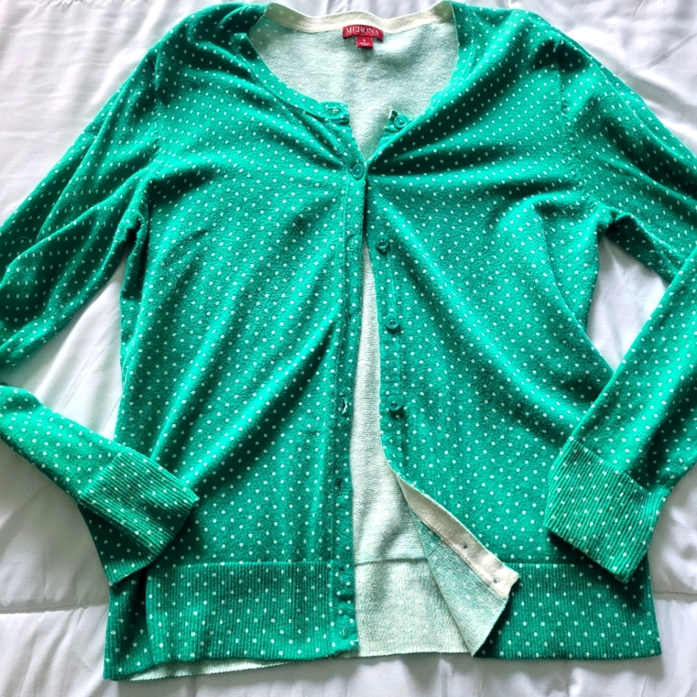 Polkadot cardigan